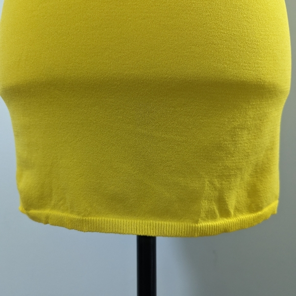 Sandro Paris Sibella Sunshine Yellow Knit Sleeveless Top - Picture 7 of 11